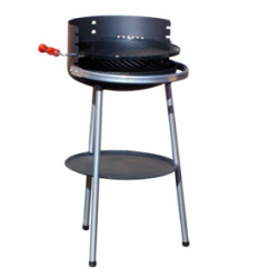 Okrúhly celoliatinový gril Plamen Ø 50 cm veľký 4